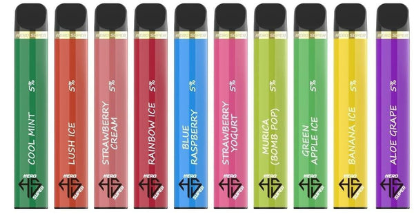 HERO Super 6 % 1600 - 20mg Nicotine - Vapes Jetables