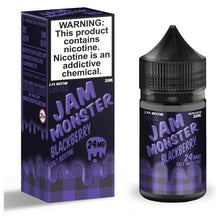 Φόρτωση εικόνας στο πρόγραμμα προβολής Gallery, Jam Monster Salt Nic Premium E-Liquid 30ml