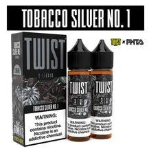 Attēla ielāde galerijas skatītājā, TWIST Menthol & Tobacco Premium E-Liquid 60ml 2pk