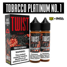 Attēla ielāde galerijas skatītājā, TWIST Menthol & Tobacco Premium E-Liquid 60ml 2pk