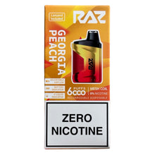 Načíst obrázek do prohlížeče galerie, Georgia Peach - RAZ CA6000 - nulový nikotin
