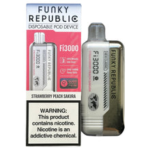 Laad de afbeelding in de galerijkijker, Funky Republic Fi3000 Aardbei Perzik Sakura