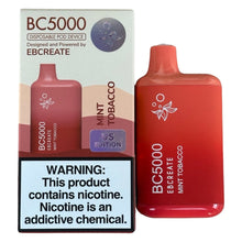 Cargue la imagen en el visor de la Galería, Mint Tobacco - BC5000 - EBCreate