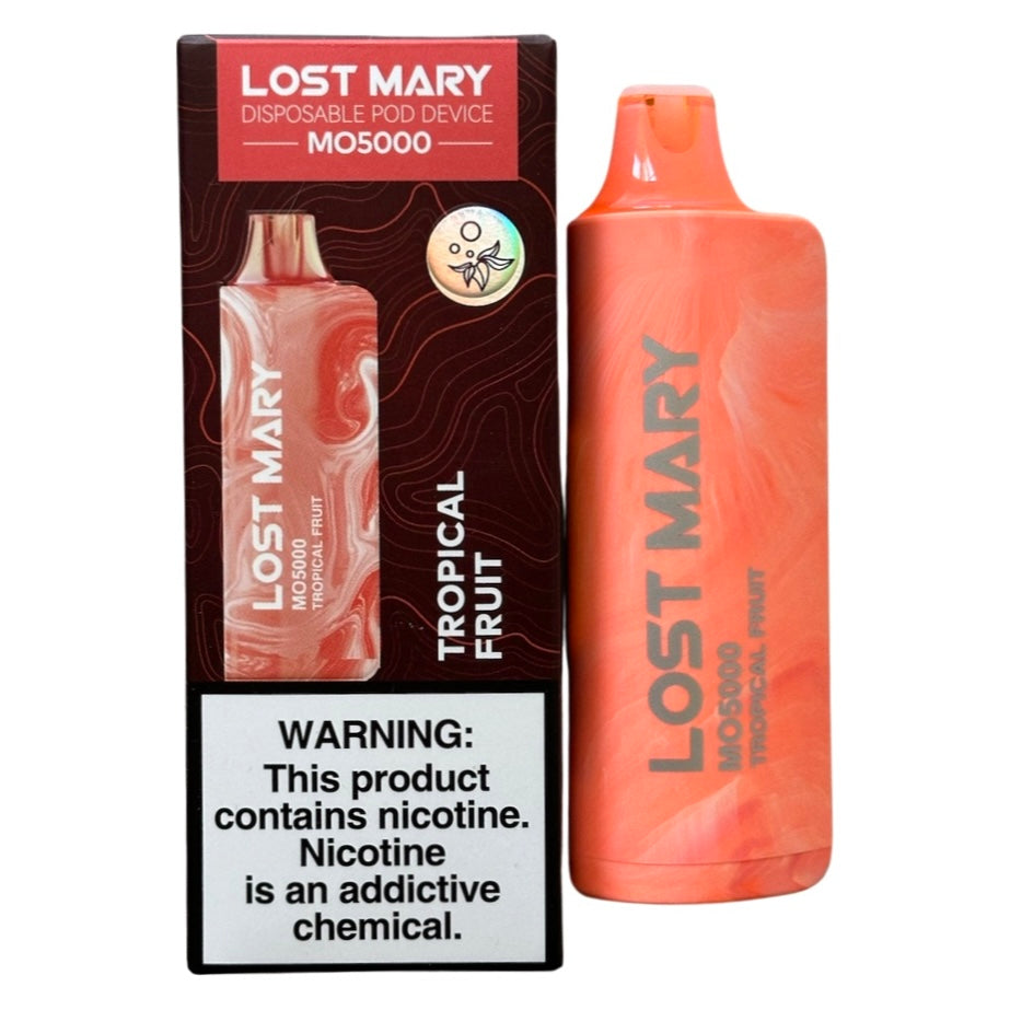 Tropical Fruit Lost Mary Flavor Lost Mary MO5000 Tropical Fruit Tropical Fruit Lost Mary Flavor Lost Mary MO5000 Tropical Fruit