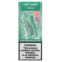 Laden Sie das Bild in den Galerie-Viewer, Lost Mary MO5000 – Kiwi Dragon Duo Ice – Frozen Edition
