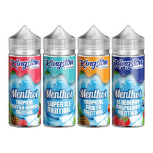 Load image into Gallery viewer, Kingston Menthol Fusion 120ml Shortfill 0mg (70VG/30PG)