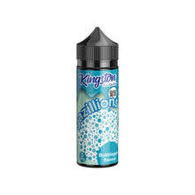 Load image into Gallery viewer, Kingston Gazillions 120ml Shortfill E-Liquid - Blue Raspberry & Bubblegum (0mg)