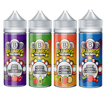 Load image into Gallery viewer, Billiards Trick Shots 100ml Shortfill E-Liquid - 0mg Nicotine (70VG/30PG)