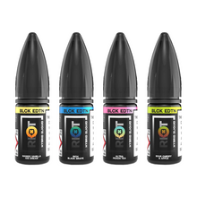 Load image into Gallery viewer, Riot Squad Black Edition 10mg Nic Salt E-Liquid – 10ml (50VG/50PG)