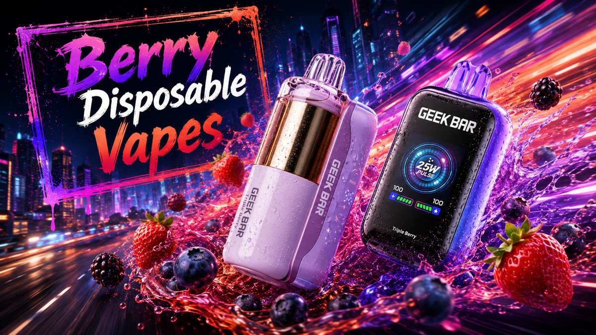 Top 5 Berry Disposable Vapes: Best Flavors for Every Vaper
