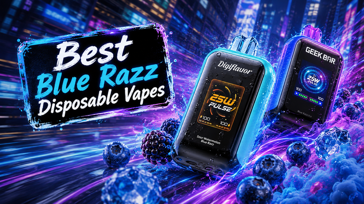 Top 5 Blue Razz Disposable Vapes: Unmatched Flavor and Performance