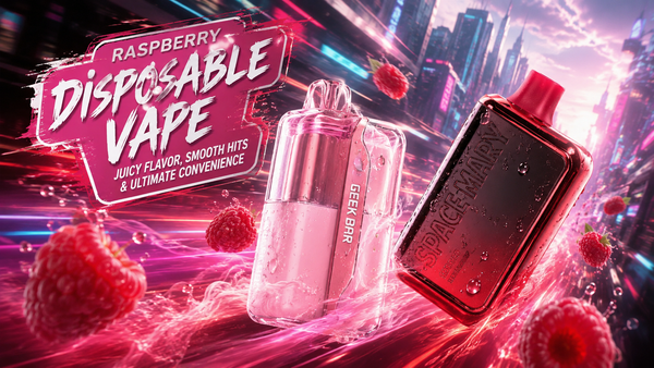 Raspberry Disposable Vape: Juicy Flavor, Smooth Hits & Ultimate Convenience