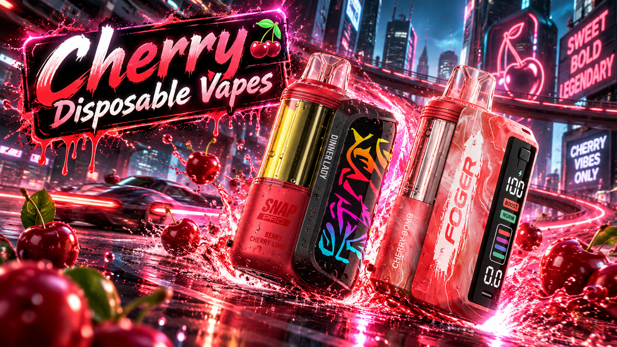 Top  Cherry Disposable Vapes: Sweet Flavors for Every Vaper