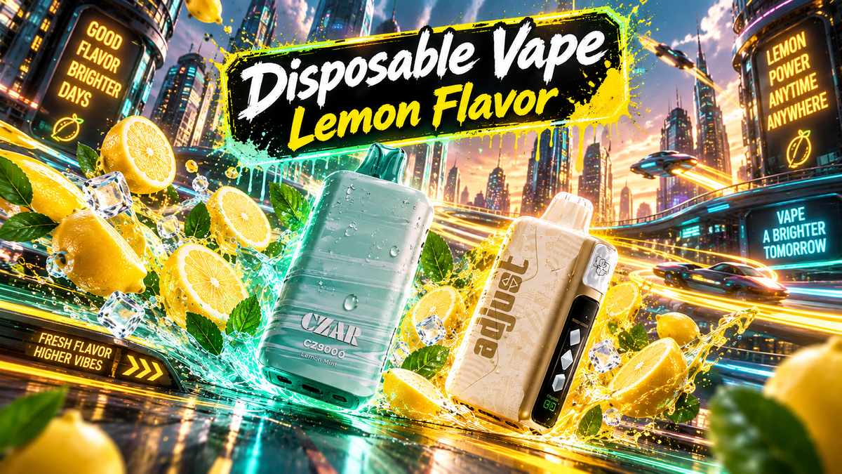 Disposable Vape Lemon Flavor: Zesty, Refreshing, and Perfect for All-Day Vaping