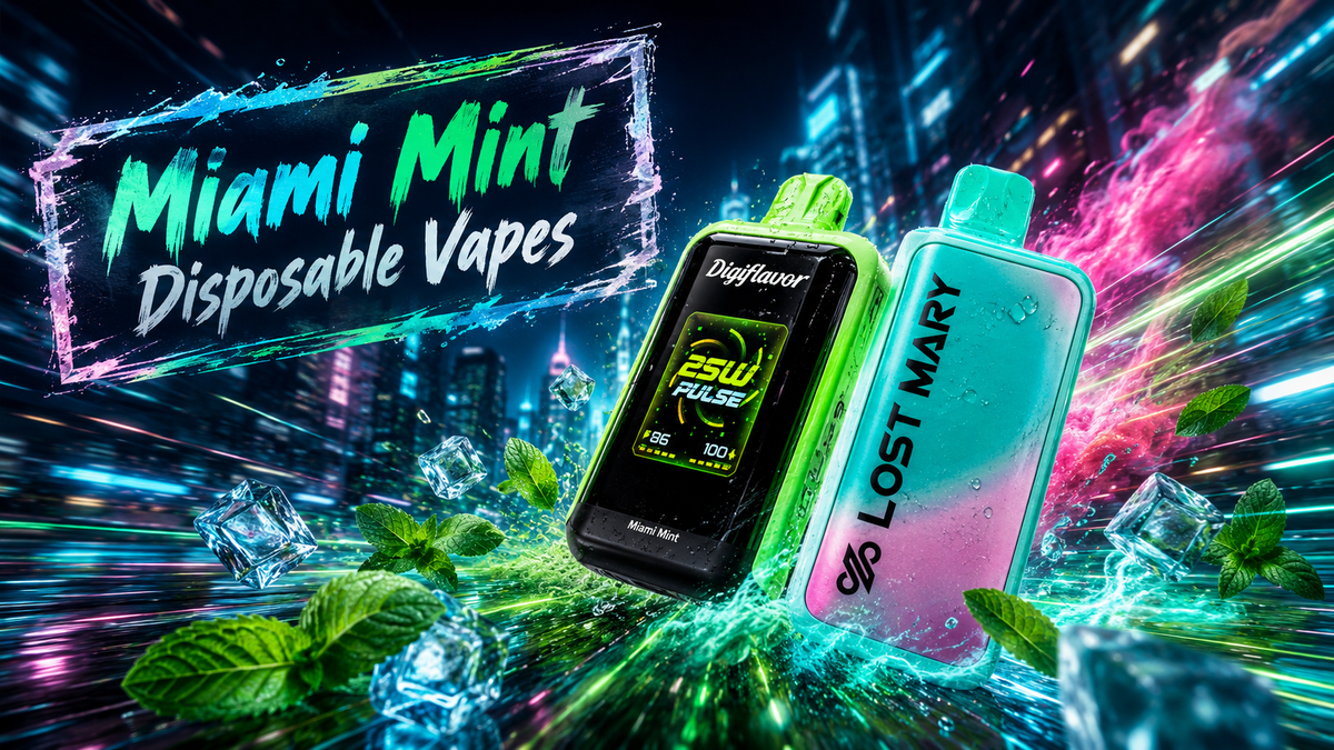 Top 5 Miami Mint Disposable Vapes | Best Cool & Fresh Picks