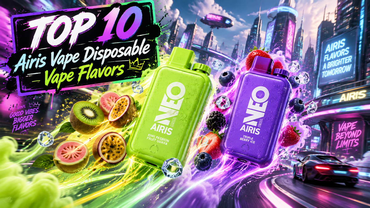 TOP 10  Airis Vape Disposable Vape Flavors : Check Out the Best Flavors for the Perfect Vaping Experience