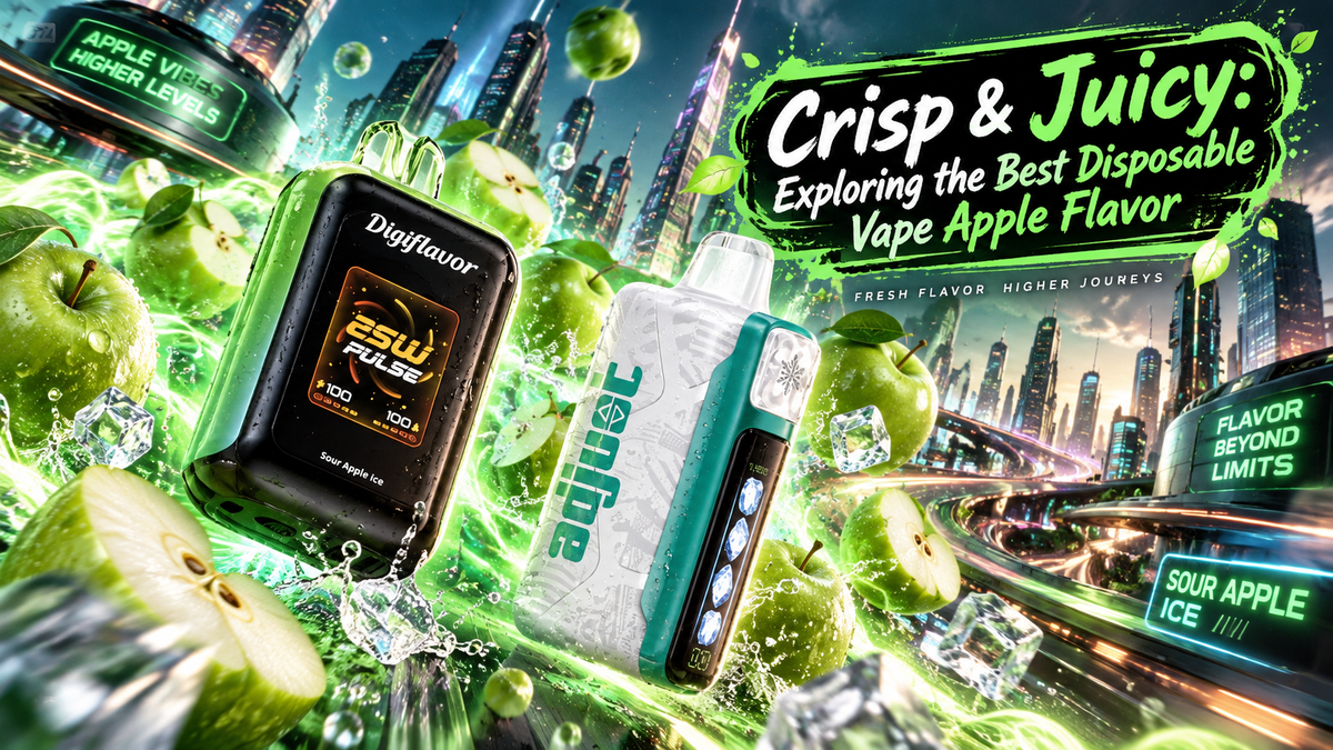 Crisp & Juicy: Exploring the Best Disposable Vape Apple Flavor