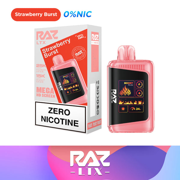 Aardbeienexplosie - RAZ LTX 25000 Zero Nicotine - Article product