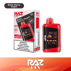 Black Cherry Peach - RAZ LTX 25K Disposable Vape Device Black Cherry Peach - RAZ LTX 25K Disposable Vape Device