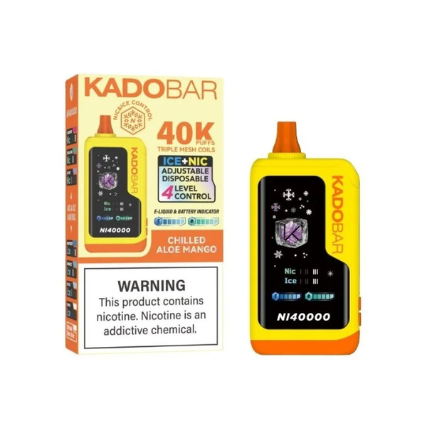 Chilled Aloe Mango - Kado Bar NI40K - Ice + Nic Control - 40K Vapes
