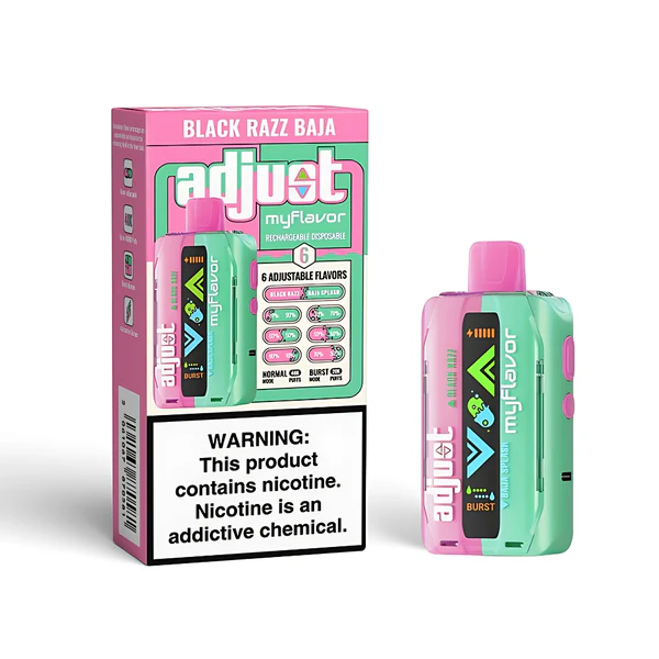 Black Razz Baja Splash - Adjust MyFlavor 40K