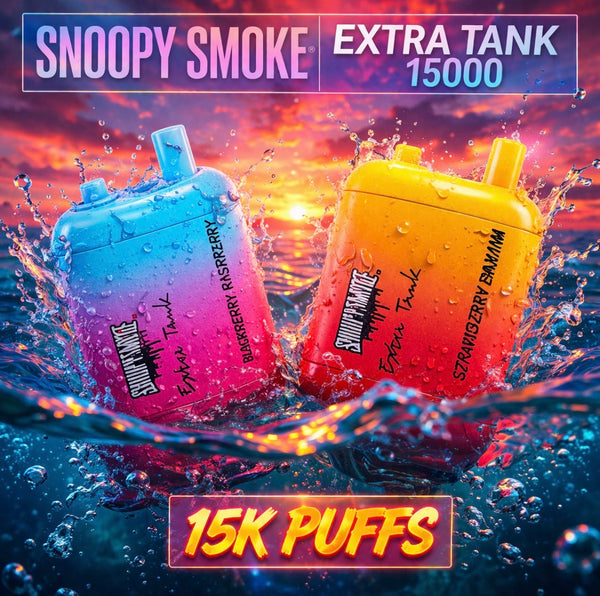 Snoopy Smoke Extra Tank 2 x 18ml 15000 - Best Sellers