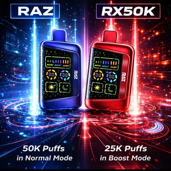 RAZ RX50K - 50K Vapes