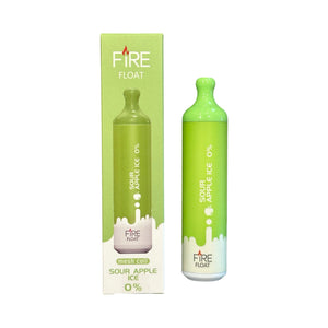 Sour Apple Ice - Fire Float 3000 - Zero Nicotine