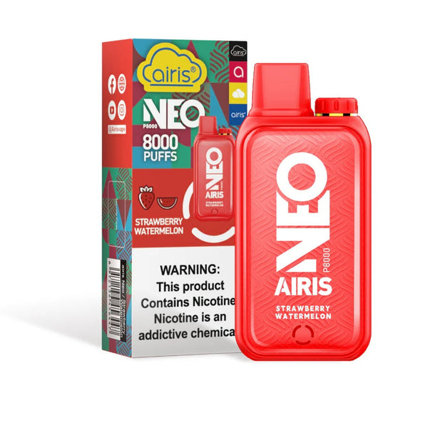 Strawberry Watermelon - Airis Neo P8000 - Cheap Disposable Vapes Under $10
