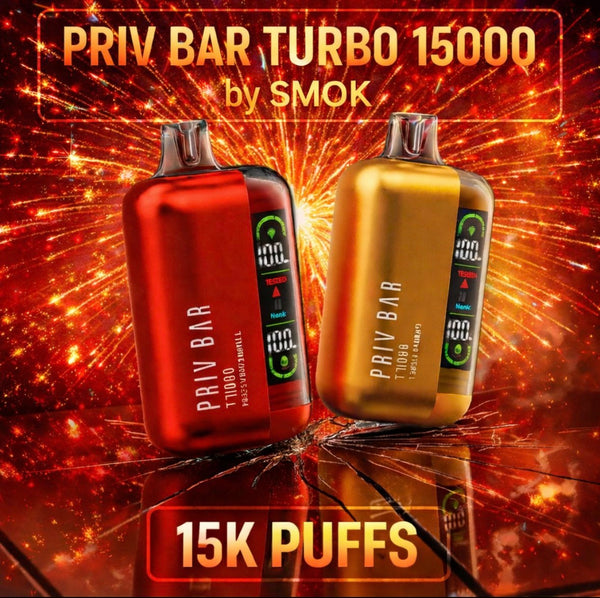 PRIV Bar Turbo 15000 - Best Sellers
