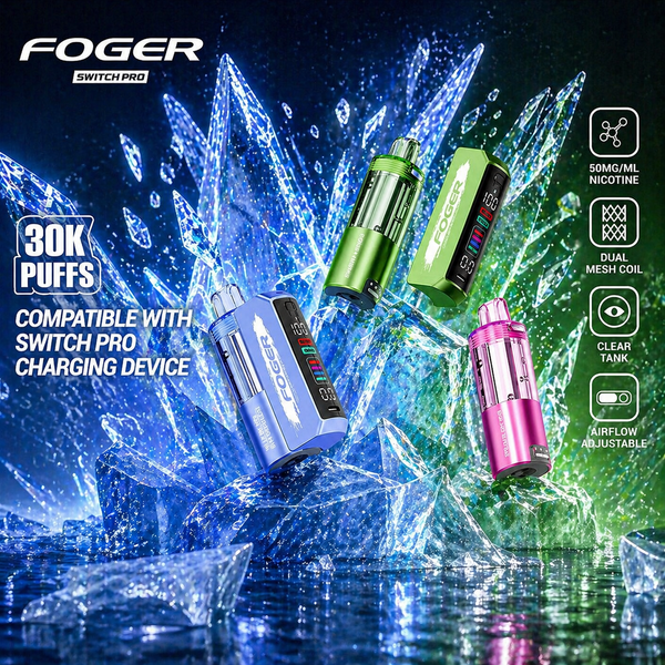 Foger Switch Pro 30K POD - 20 mg nikotin – eldobható vape