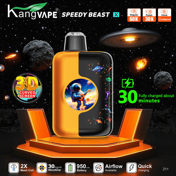 Kangvape SPEEDY BEAST X 60K - 20mg nikotínu - jednorazové výpary