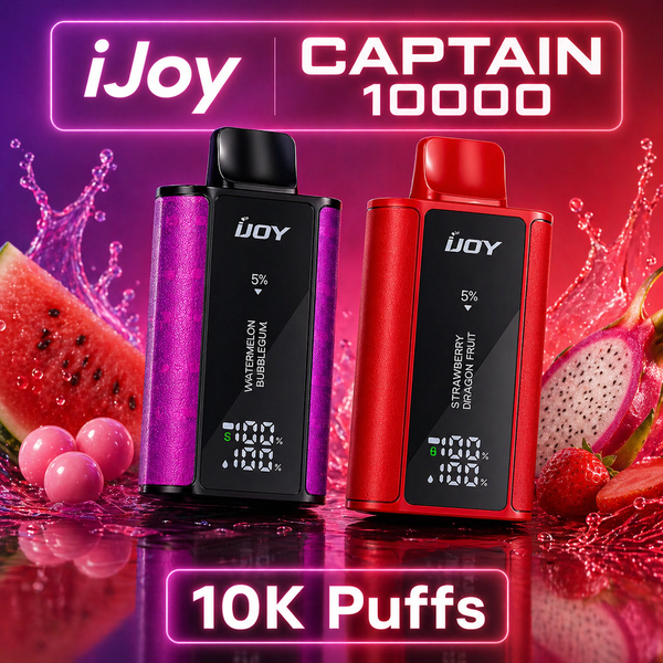 iJoy Captain 10000 - 20mg Nicotine-Wegwerpvapes