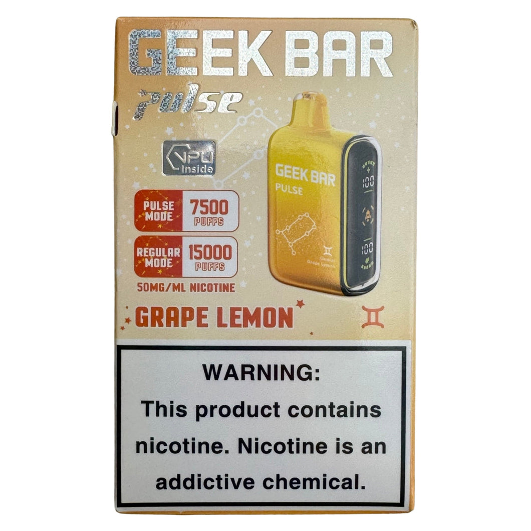 Raisin Citron - Geek Bar Pulse 15000