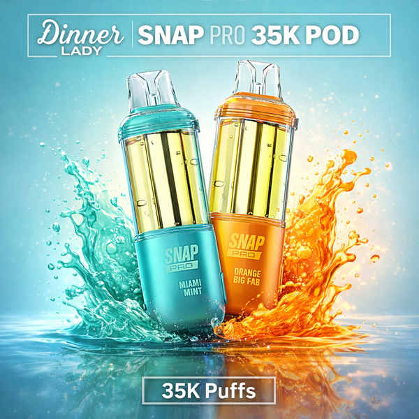 Dinner Lady Snap Pro 35K POD - 20mg Nikotin – jednorázové vapky