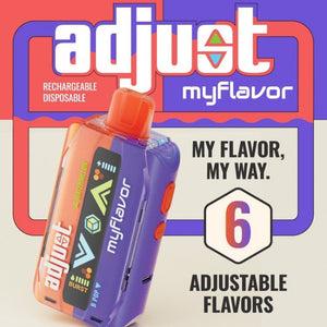 Adjust MyFlavor 40K | 40K Puffs, High-Capacity Battery Adjust MyFlavor 40K | 40K Puffs, High-Capacity Battery