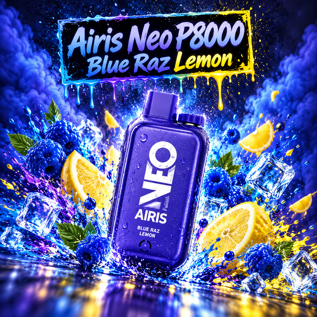 Airis Neo P8000 - Blue Razz Lemon