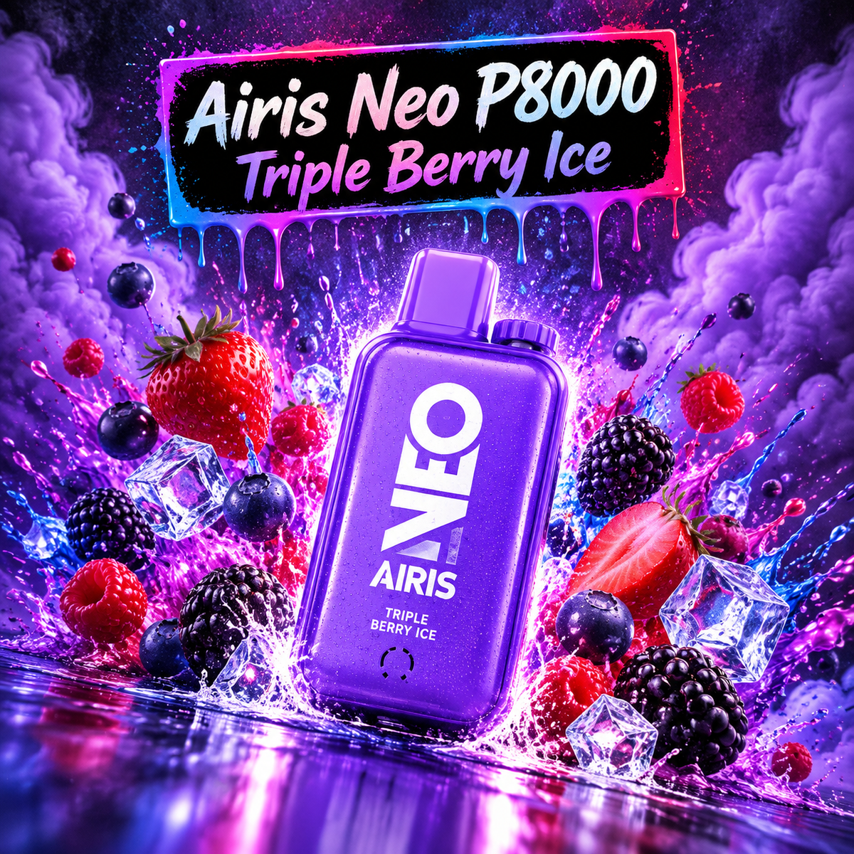 Airis Neo P8000 - Triple Berry Ice