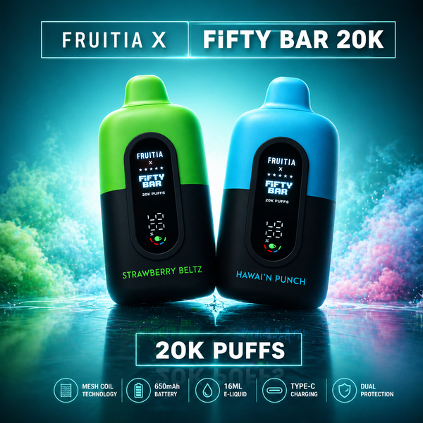 Fruitia X Fifty Bar 20K - Best Sellers