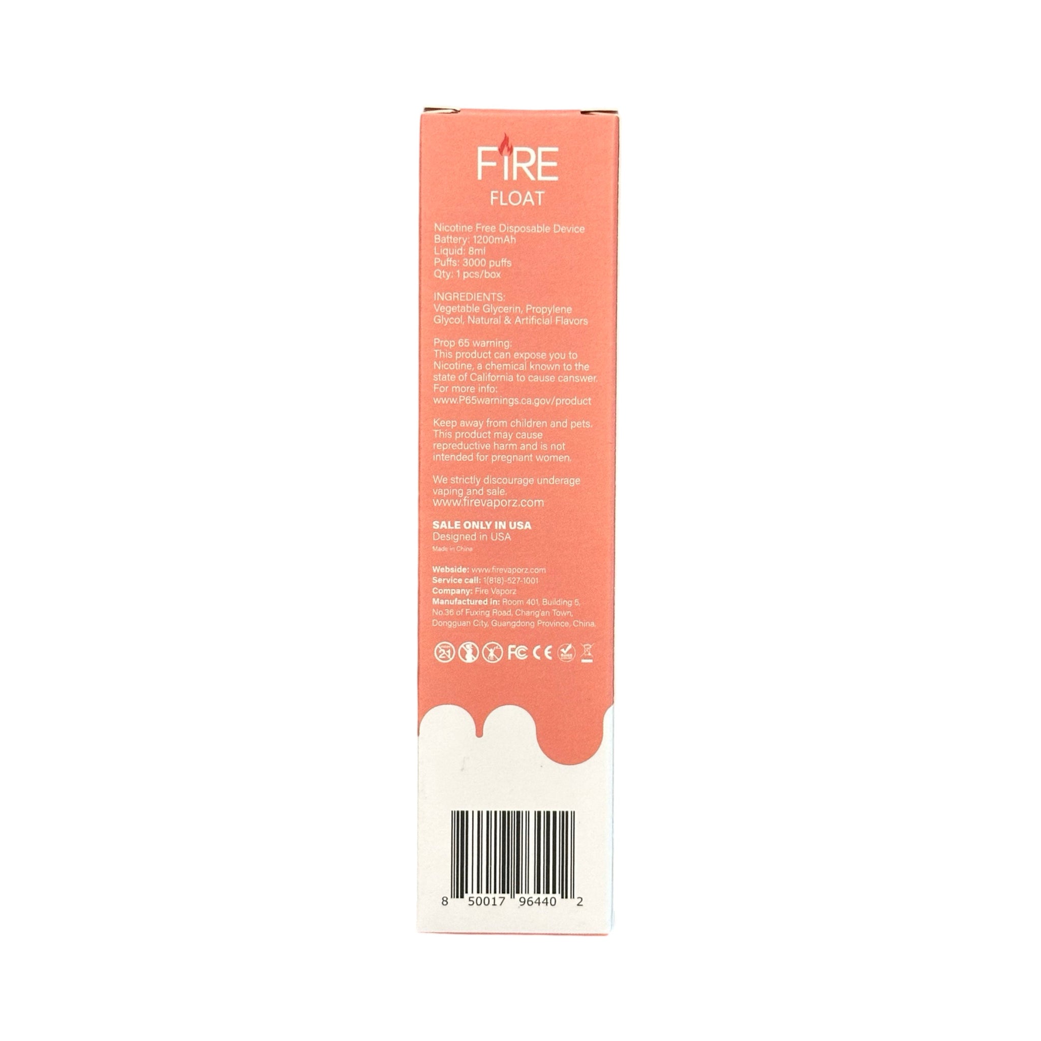 Strawberry Banana - Fire Float 3000 - Zero Nicotine Vape Strawberry Banana - Fire Float 3000 - Zero Nicotine Vape