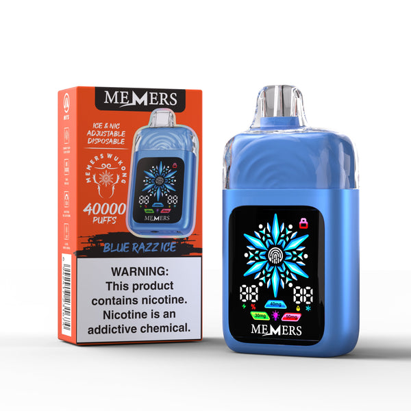 Blue Razz Ice - Memers - Wukong V40K - 40K Vapes