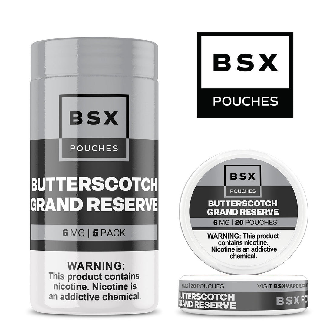Load image into Gallery viewer, BSX Nicotine Pouches 5pk
