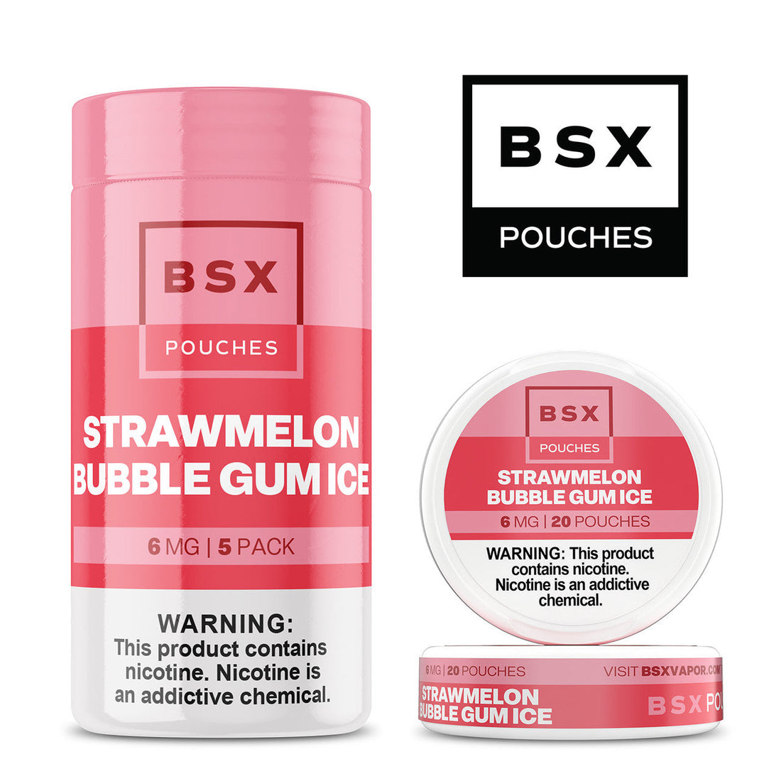 Load image into Gallery viewer, BSX Nicotine Pouches 5pk
