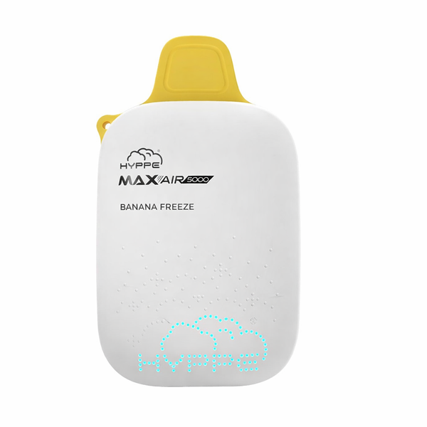 Banana Freeze - Hyppe Max Air 5000 - Cheap Disposable Vapes Under $10