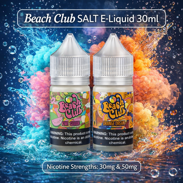 Beach Club SALT E-Liquid 30ml - E-Liquidi Nic Salt