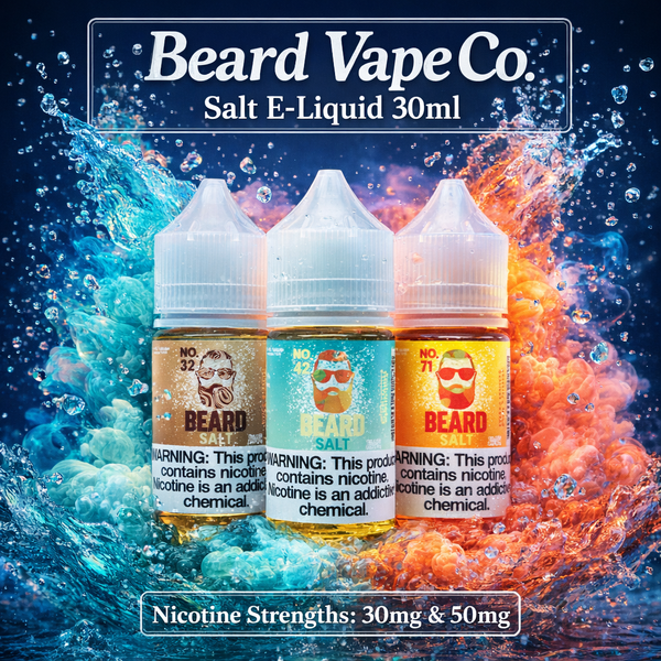 Beard Vape Co. Salt E-Liquid 30ml - Vape Juice