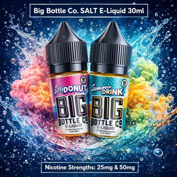 Big Bottle Co. SALT E-Liquid 30ml - Nic Salt E-Liquids