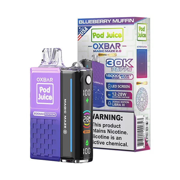 OXBAR x Pod Juice 30K Magické bludisko 2