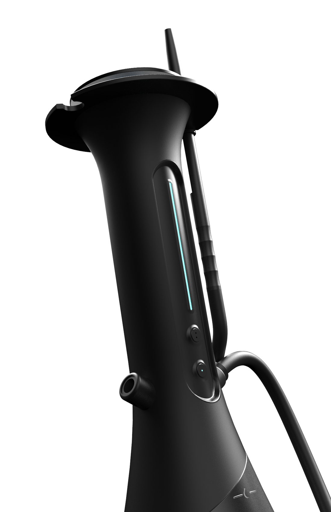Cargar imagen en el visor de la galería, Cachimba C2 – Cachimba electrónica premium – Negro suave
