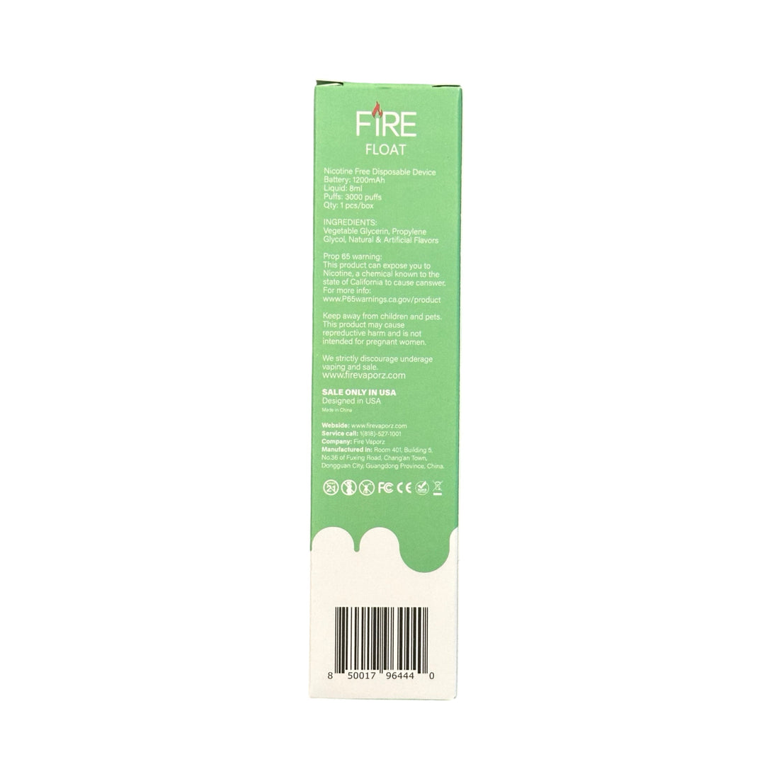 Load image into Gallery viewer, Strawberry Watermelon - Fire Float 3000 - Zero Nicotine

